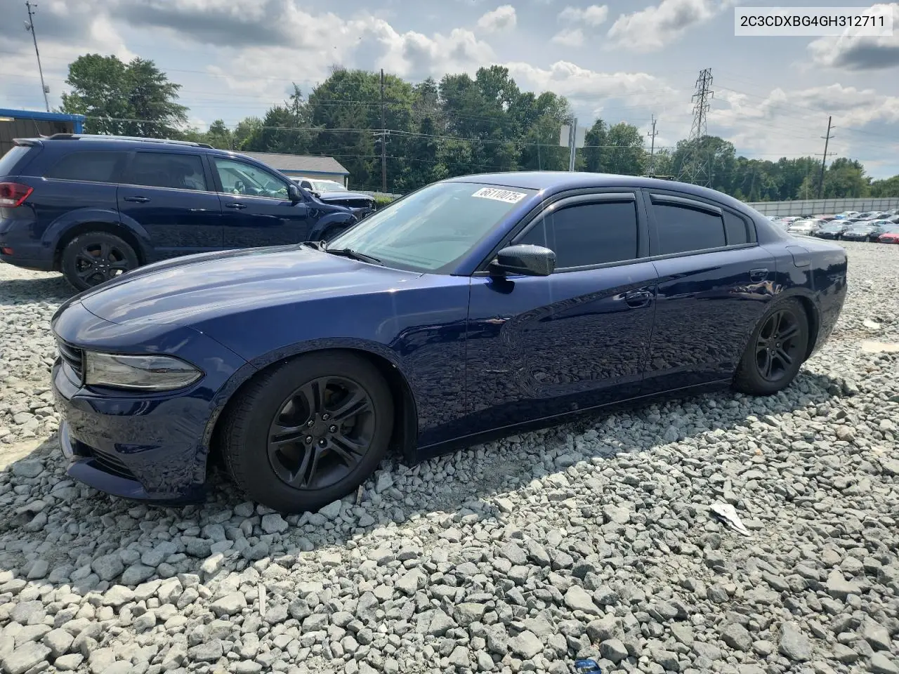 2016 Dodge Charger Se VIN: 2C3CDXBG4GH312711 Lot: 66110075