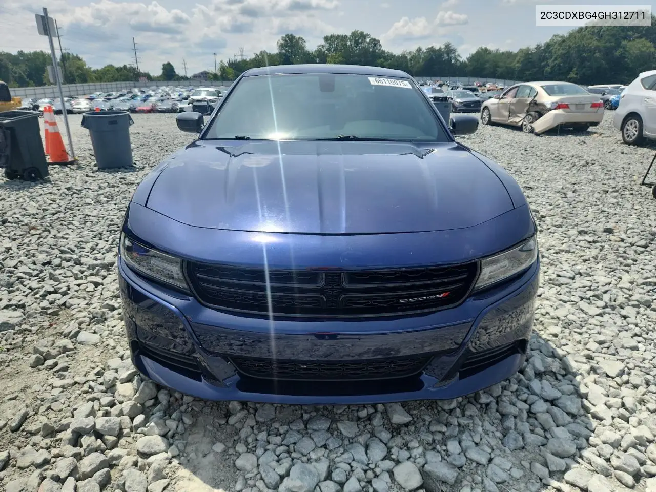 2016 Dodge Charger Se VIN: 2C3CDXBG4GH312711 Lot: 66110075