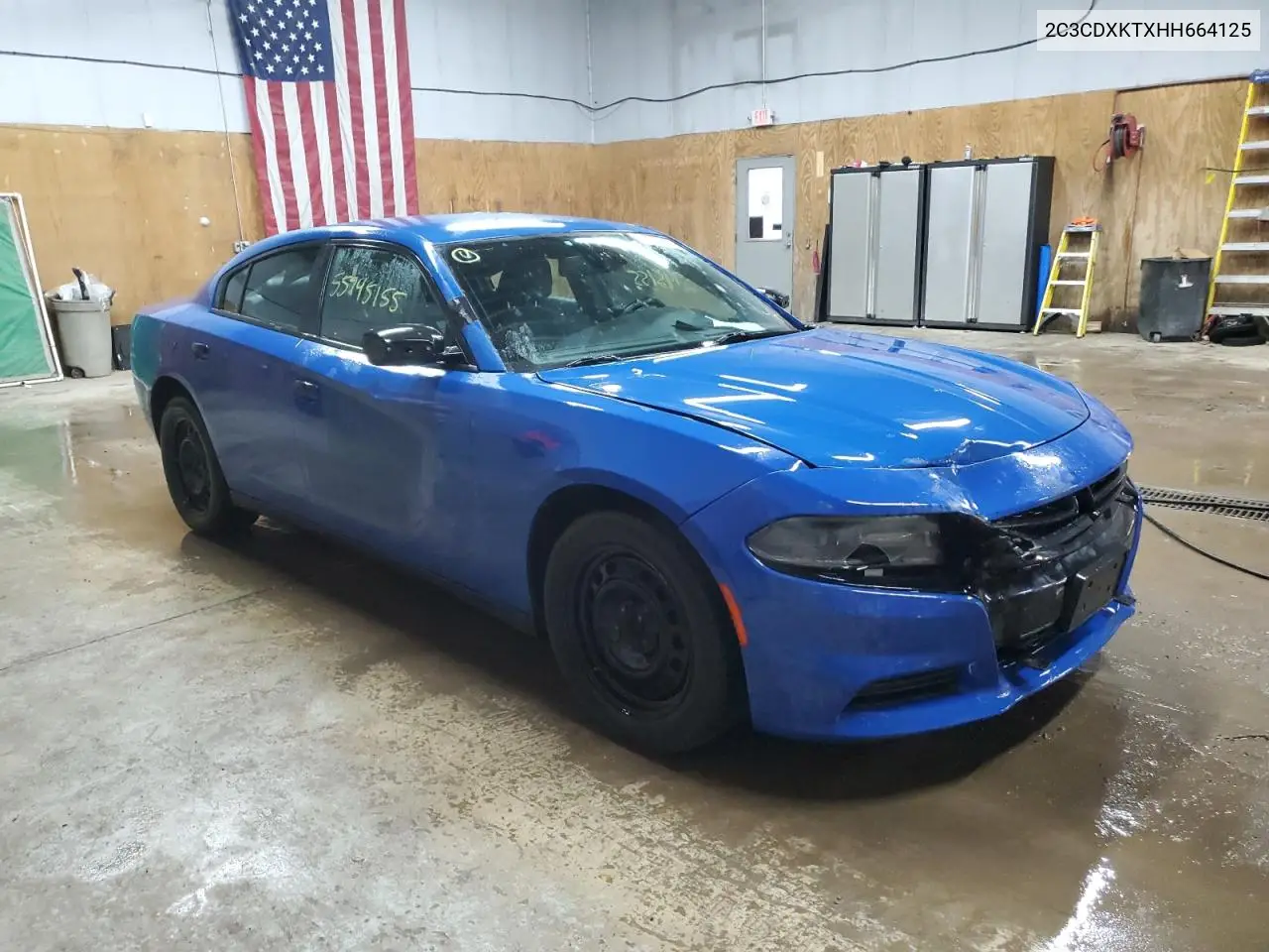 2017 Dodge Charger Police VIN: 2C3CDXKTXHH664125 Lot: 55945155
