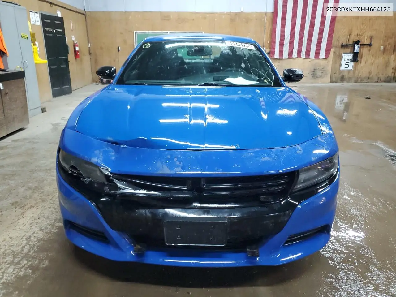 2017 Dodge Charger Police VIN: 2C3CDXKTXHH664125 Lot: 55945155