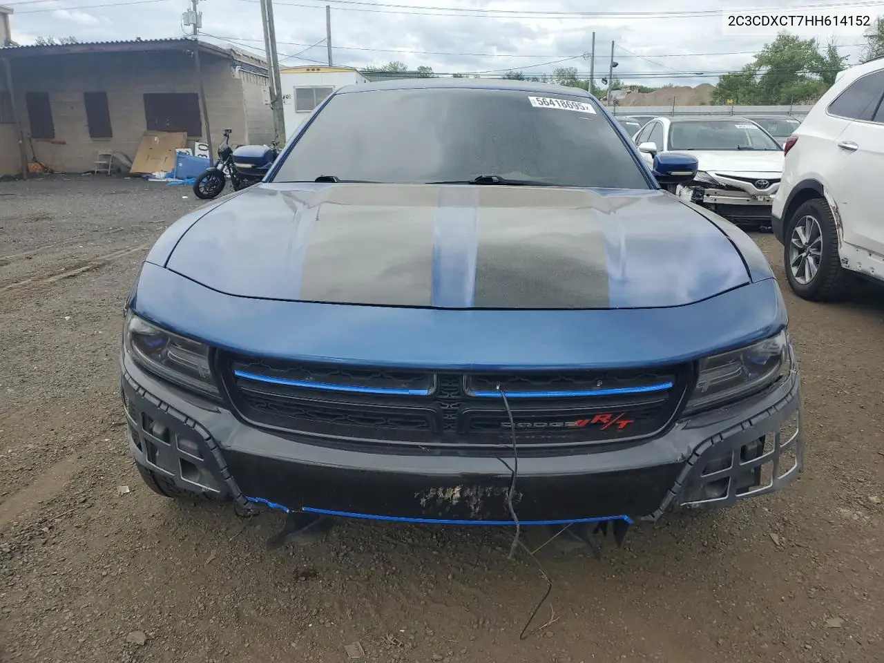 2017 Dodge Charger R/T VIN: 2C3CDXCT7HH614152 Lot: 56418695