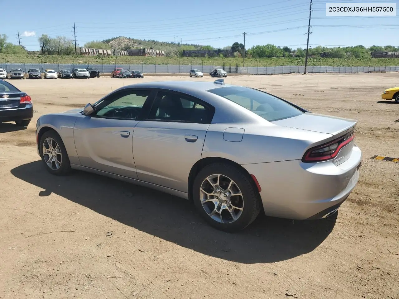 2017 Dodge Charger Sxt VIN: 2C3CDXJG6HH557500 Lot: 56710955