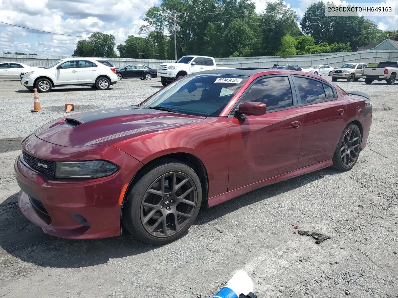 2017 Dodge Charger R/T VIN: 2C3CDXCT0HH649163 Lot: 56948685