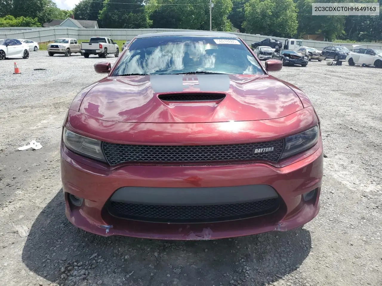 2017 Dodge Charger R/T VIN: 2C3CDXCT0HH649163 Lot: 56948685