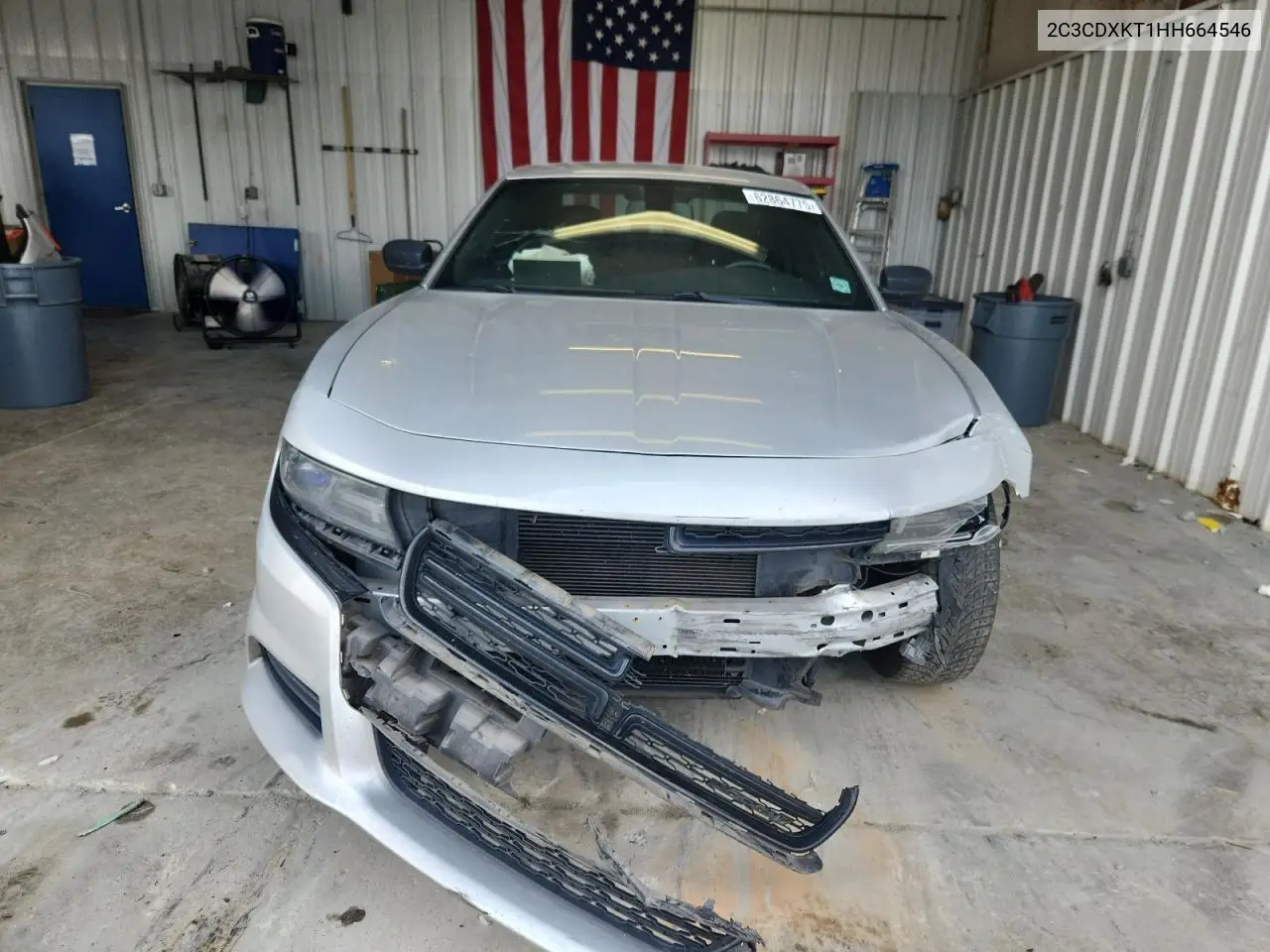 2017 Dodge Charger Police VIN: 2C3CDXKT1HH664546 Lot: 62864775