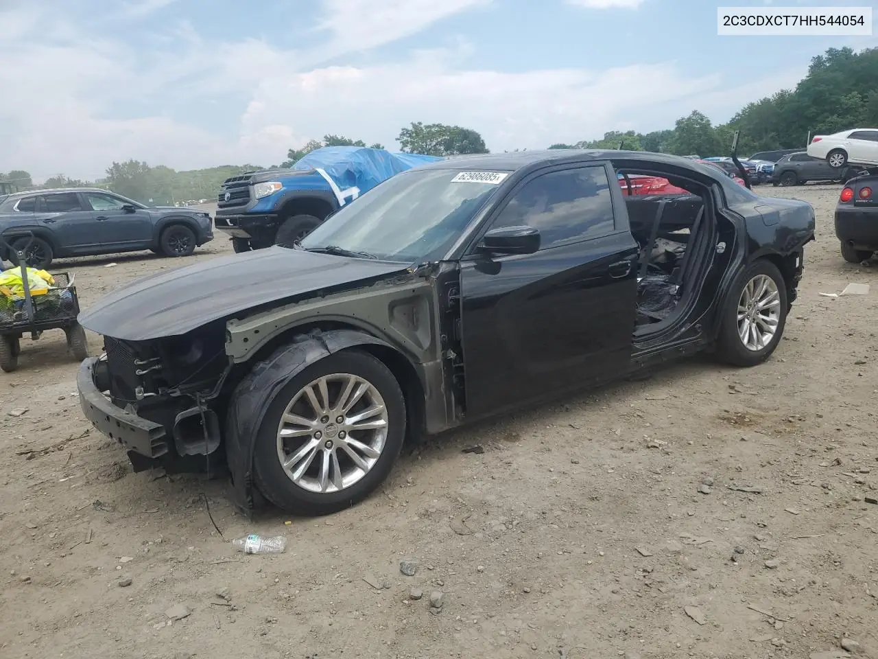 2017 Dodge Charger R/T VIN: 2C3CDXCT7HH544054 Lot: 62986085