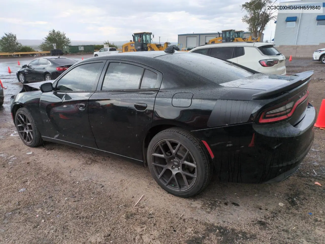 2017 Dodge Charger Sxt VIN: 2C3CDXHG6HH659840 Lot: 65482565
