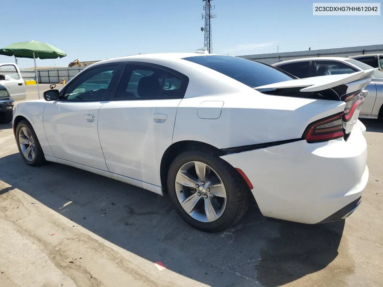 2017 Dodge Charger Sxt VIN: 2C3CDXHG7HH612042 Lot: 65794315