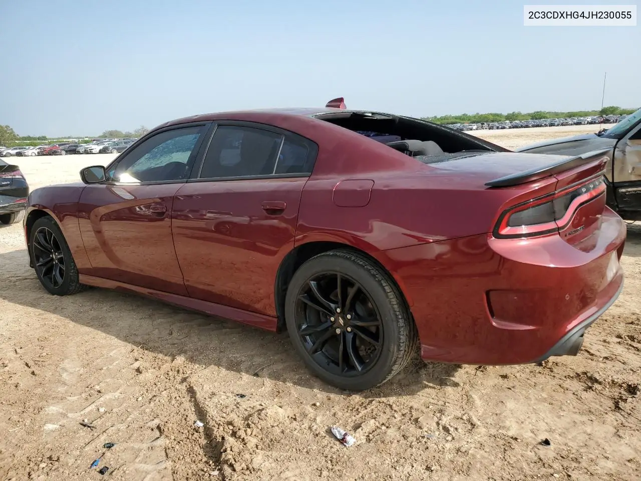 2018 Dodge Charger Sxt Plus VIN: 2C3CDXHG4JH230055 Lot: 51309805
