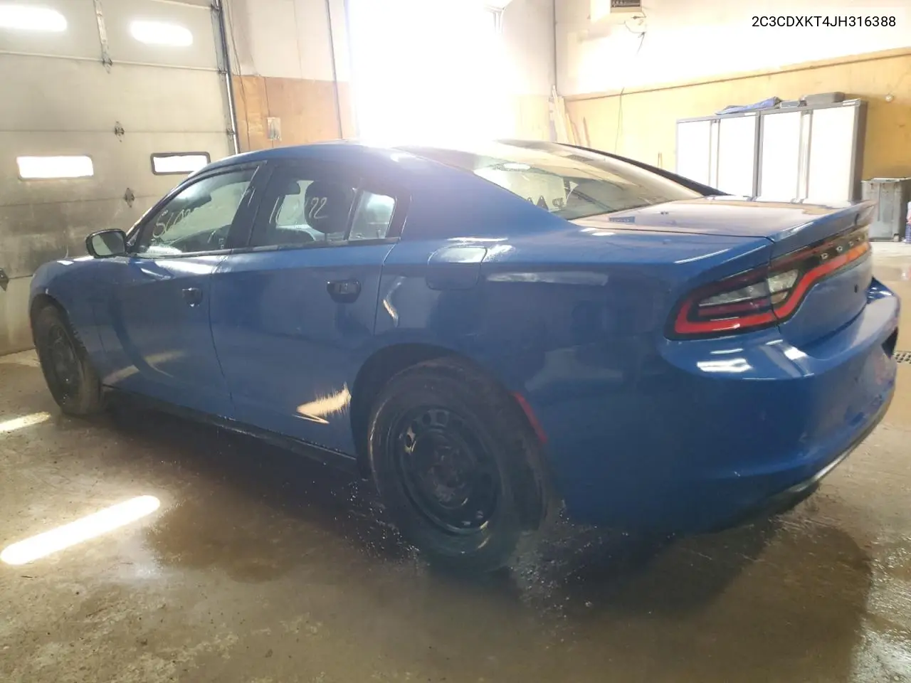 2018 Dodge Charger Police VIN: 2C3CDXKT4JH316388 Lot: 56032975