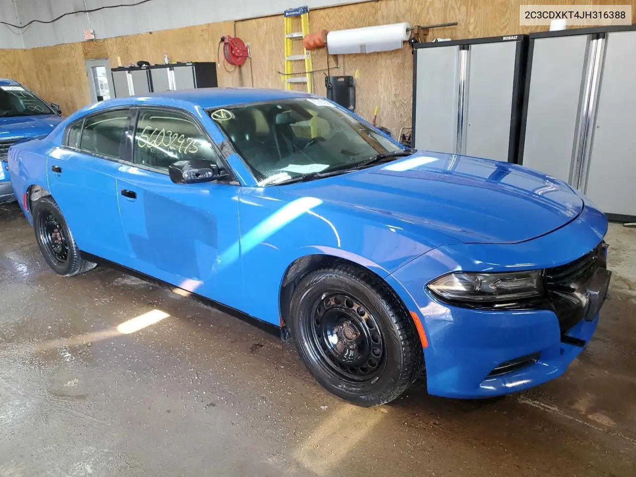 2018 Dodge Charger Police VIN: 2C3CDXKT4JH316388 Lot: 56032975