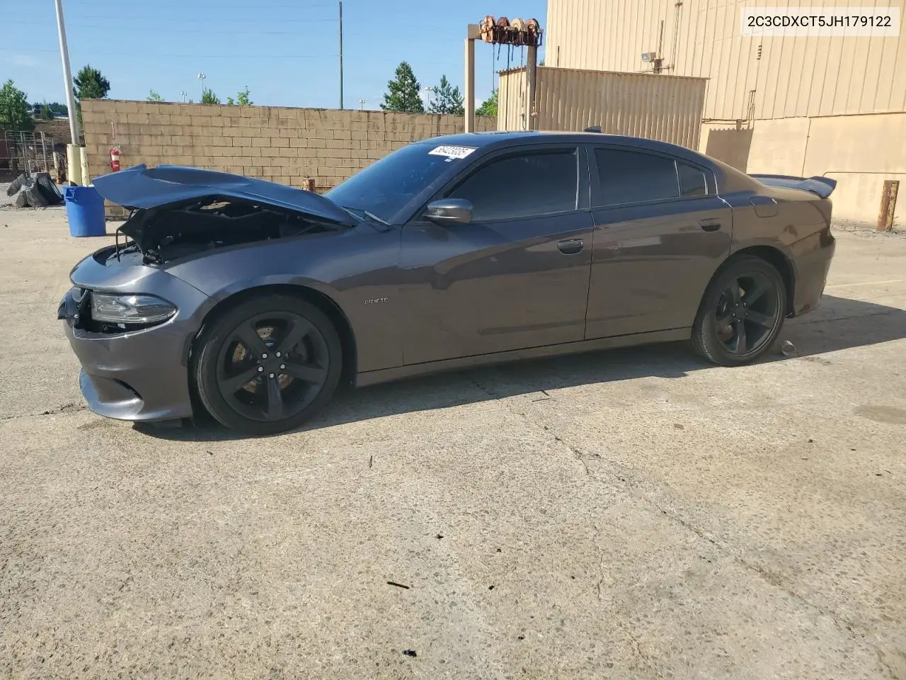 2018 Dodge Charger R/T VIN: 2C3CDXCT5JH179122 Lot: 56423035