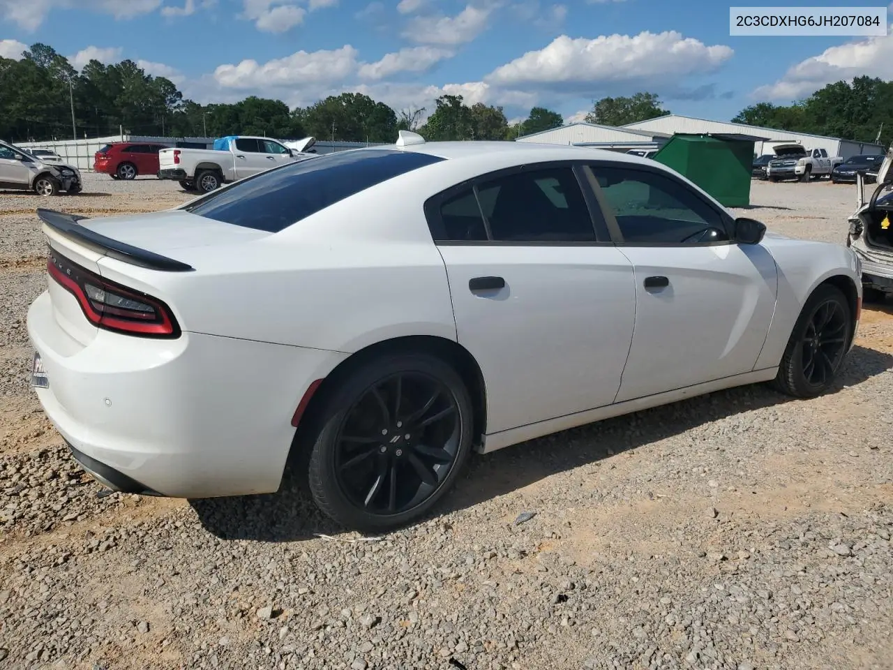 2018 Dodge Charger Sxt Plus VIN: 2C3CDXHG6JH207084 Lot: 56647465