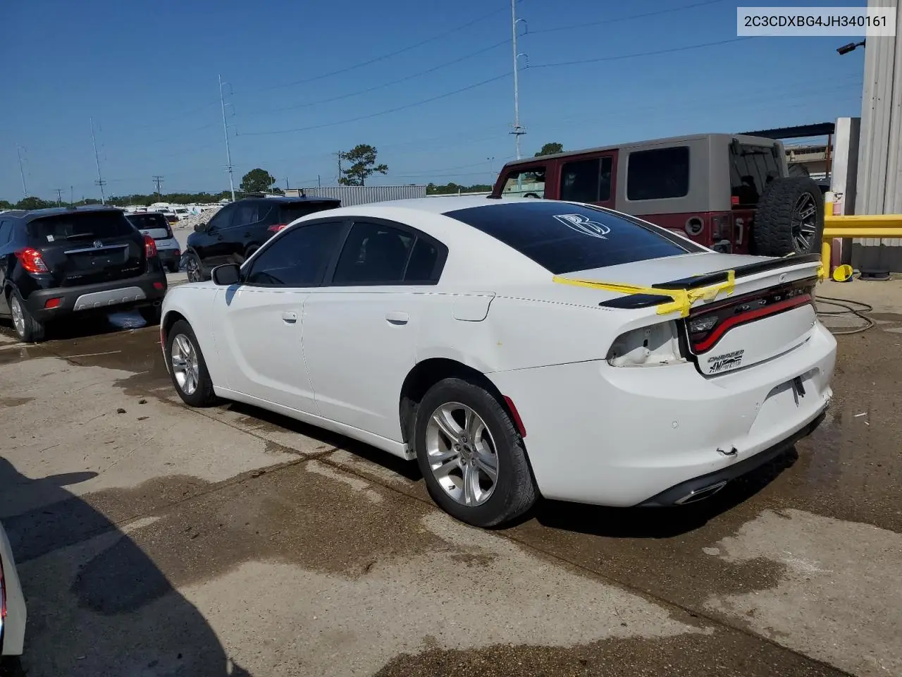 2018 Dodge Charger Sxt VIN: 2C3CDXBG4JH340161 Lot: 56701725