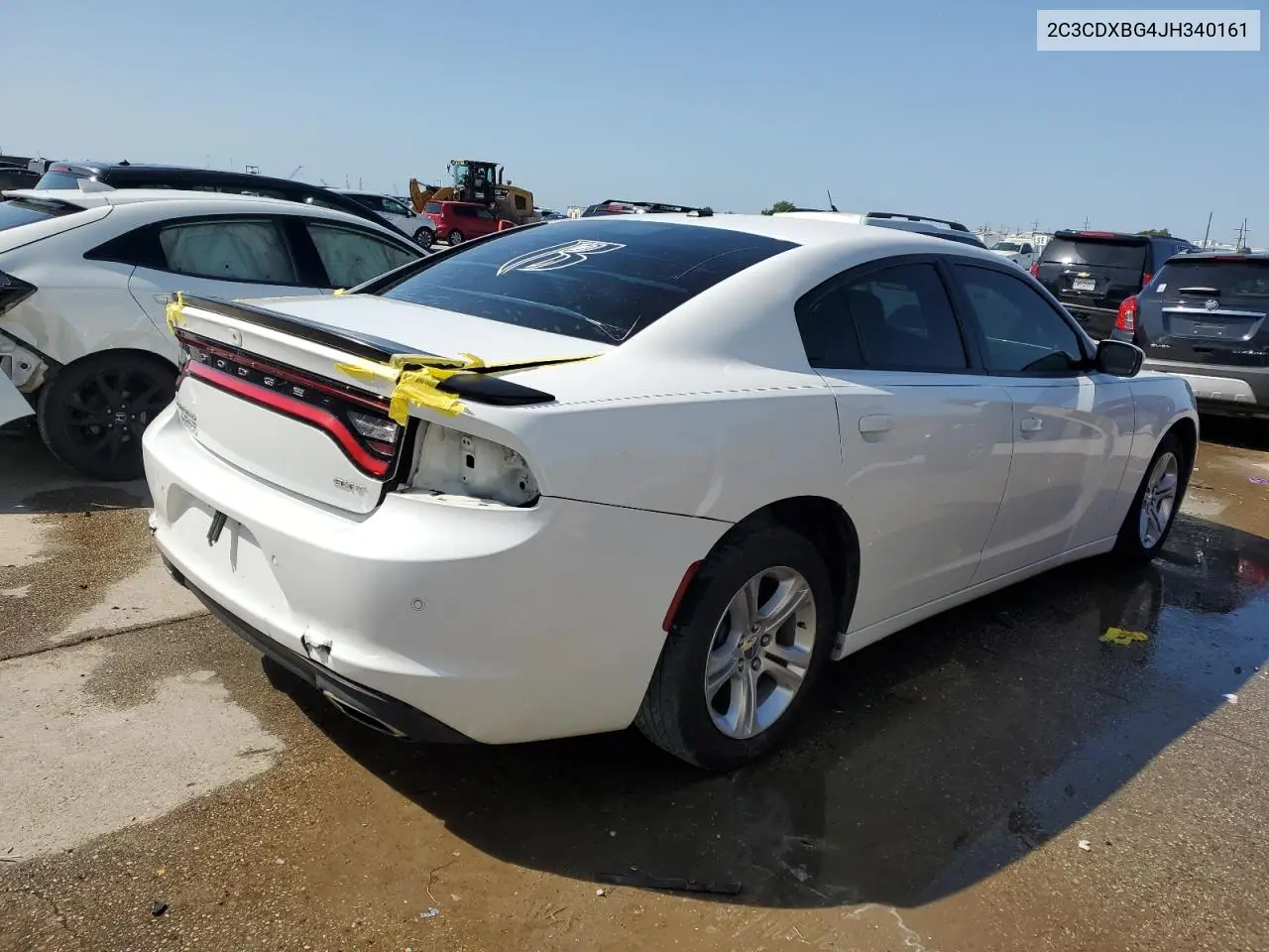 2018 Dodge Charger Sxt VIN: 2C3CDXBG4JH340161 Lot: 56701725