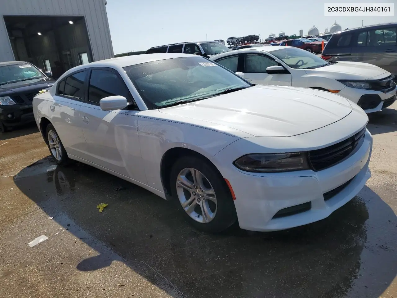 2018 Dodge Charger Sxt VIN: 2C3CDXBG4JH340161 Lot: 56701725