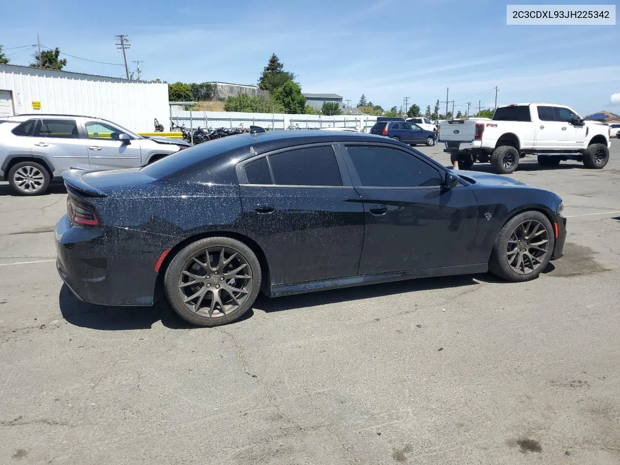2018 Dodge Charger Srt Hellcat VIN: 2C3CDXL93JH225342 Lot: 56956775