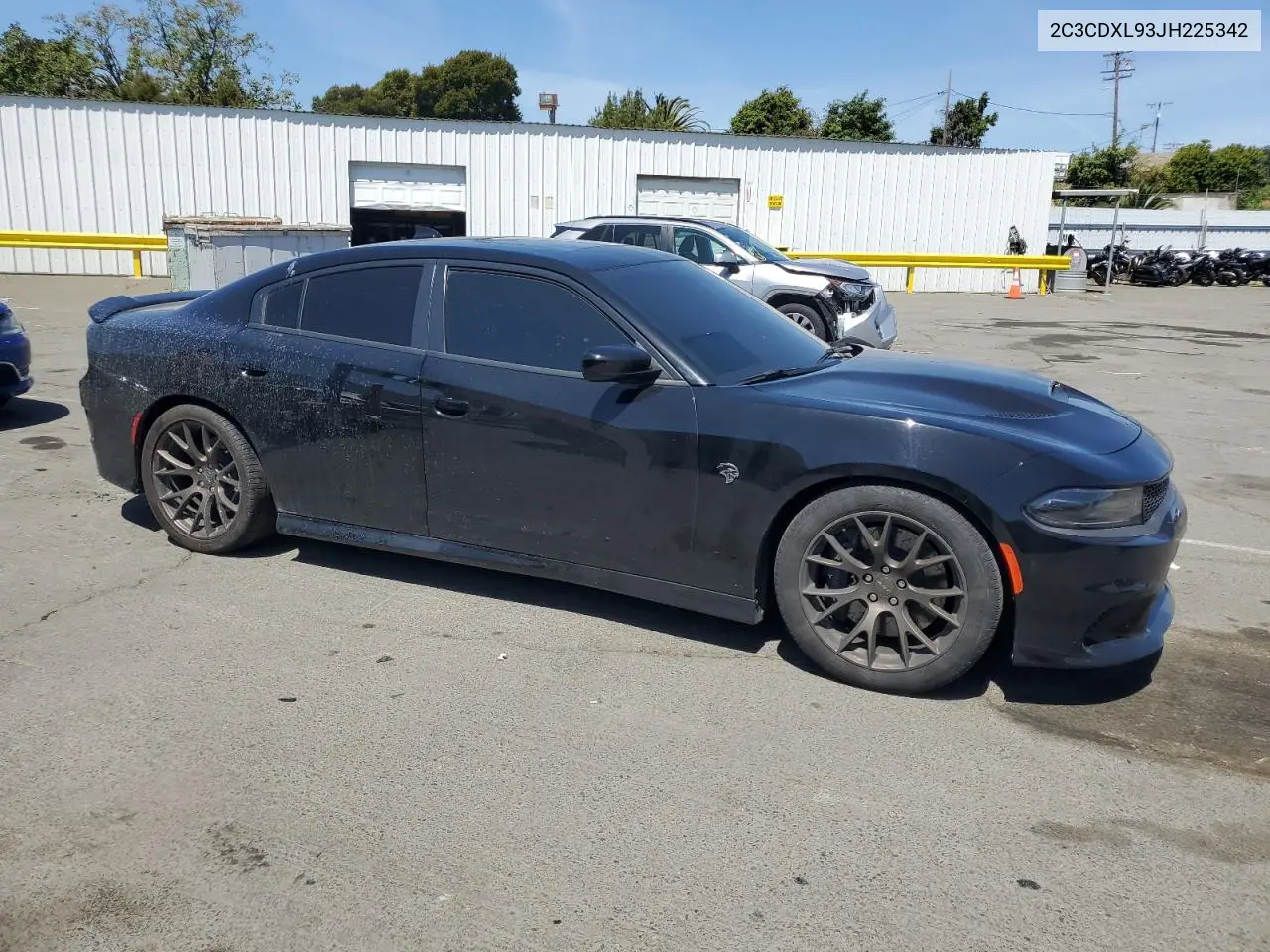 2018 Dodge Charger Srt Hellcat VIN: 2C3CDXL93JH225342 Lot: 56956775