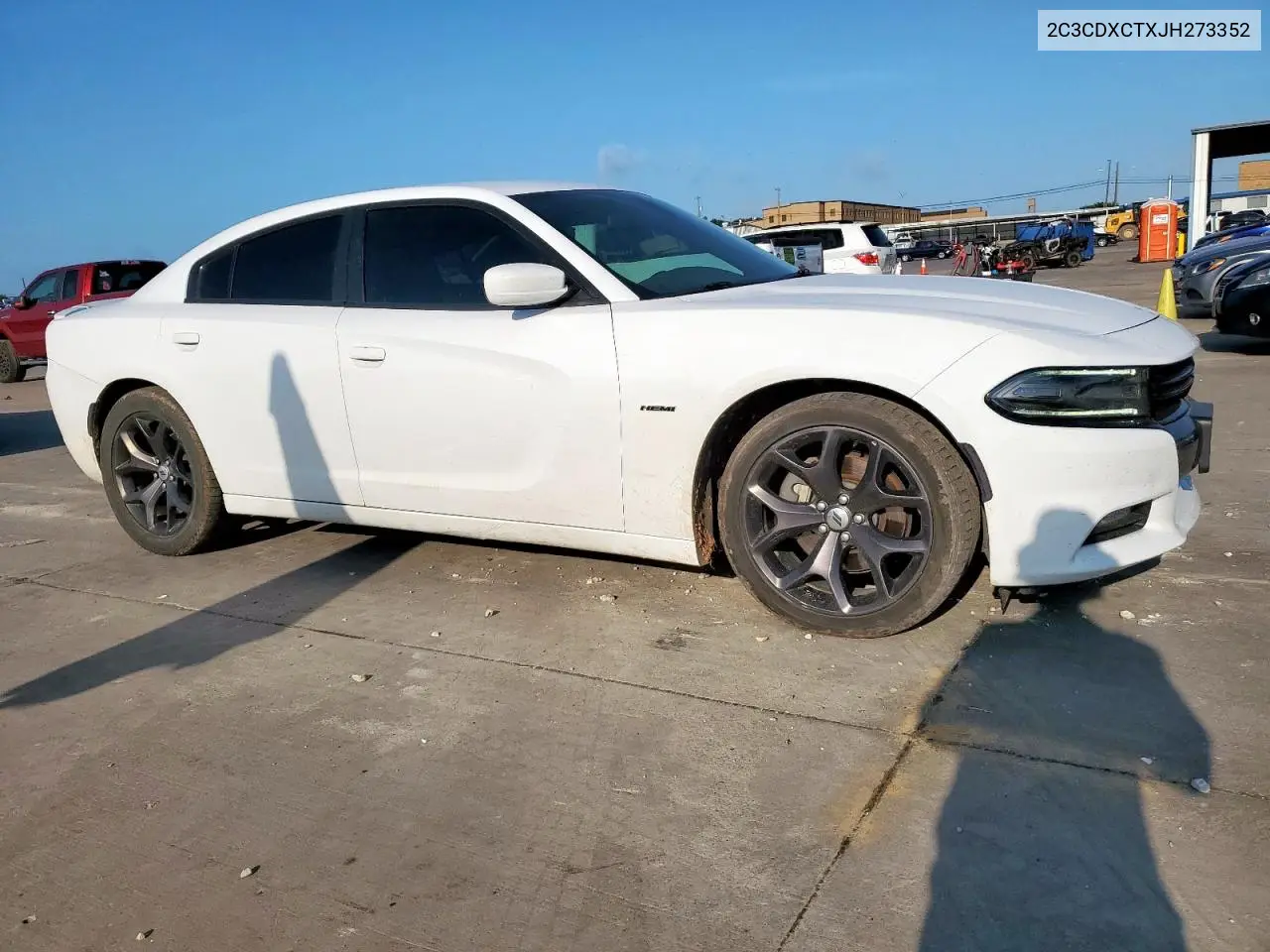 2018 Dodge Charger R/T VIN: 2C3CDXCTXJH273352 Lot: 60030735