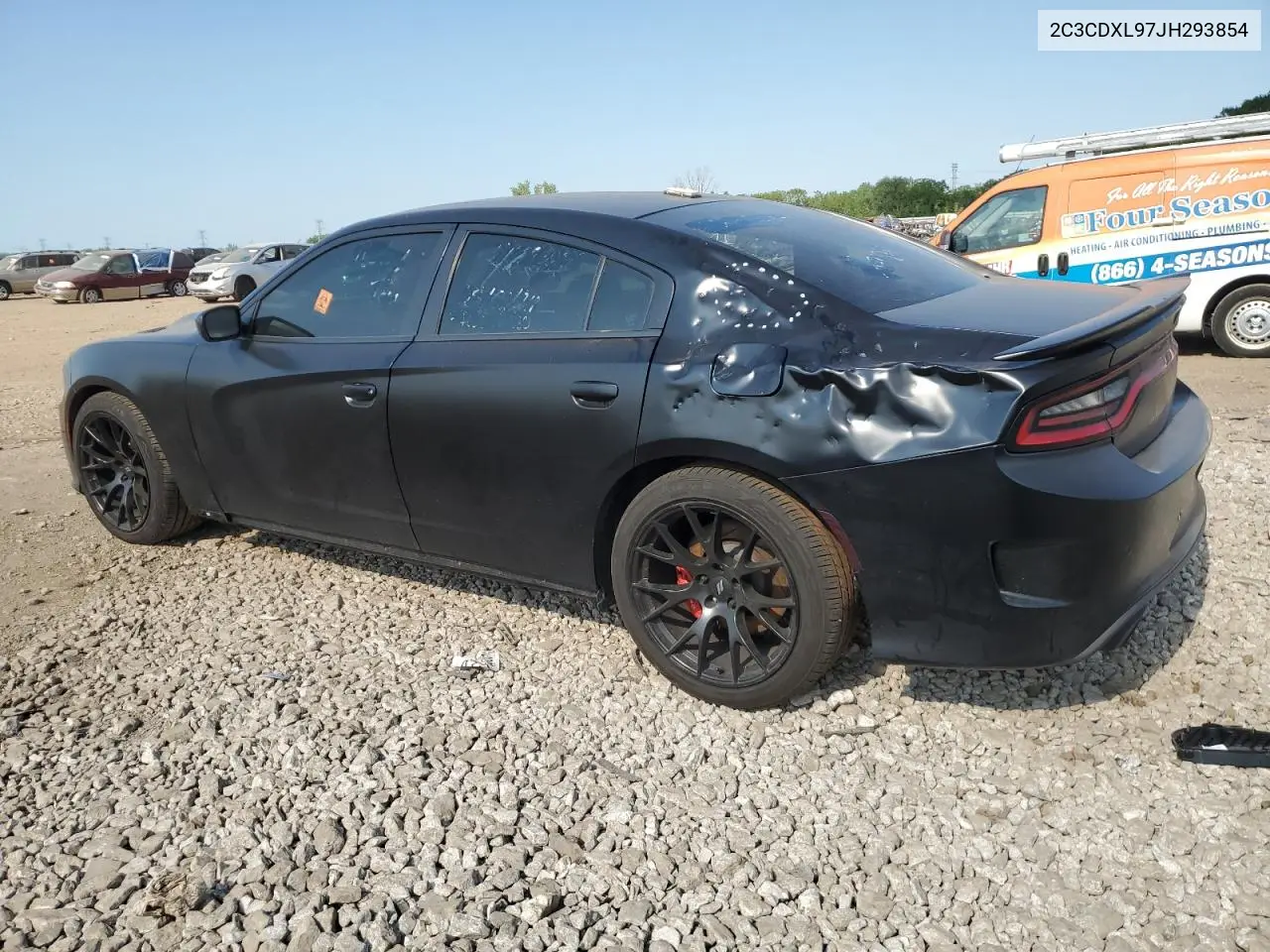 2018 Dodge Charger Srt Hellcat VIN: 2C3CDXL97JH293854 Lot: 62380895