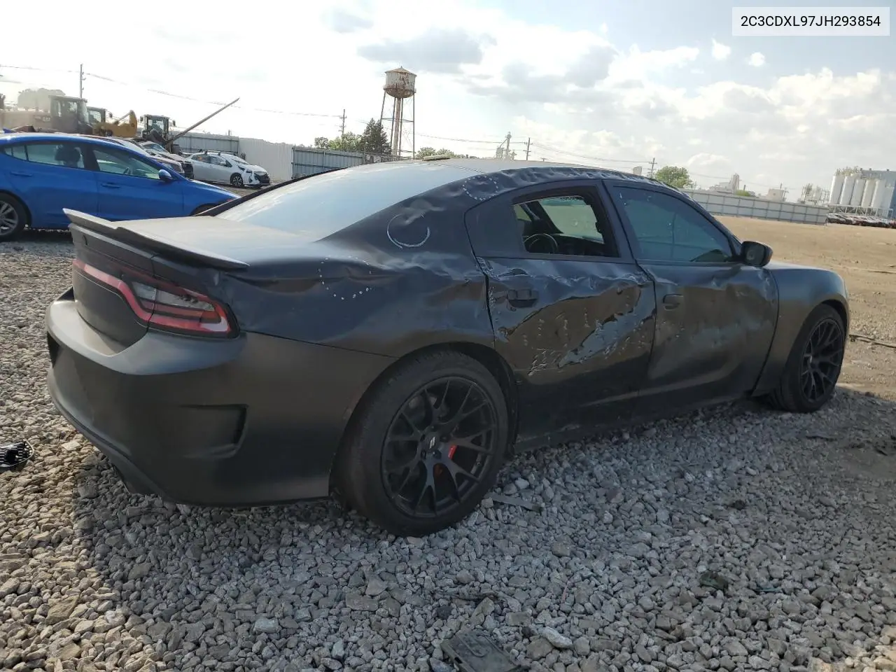 2018 Dodge Charger Srt Hellcat VIN: 2C3CDXL97JH293854 Lot: 62380895