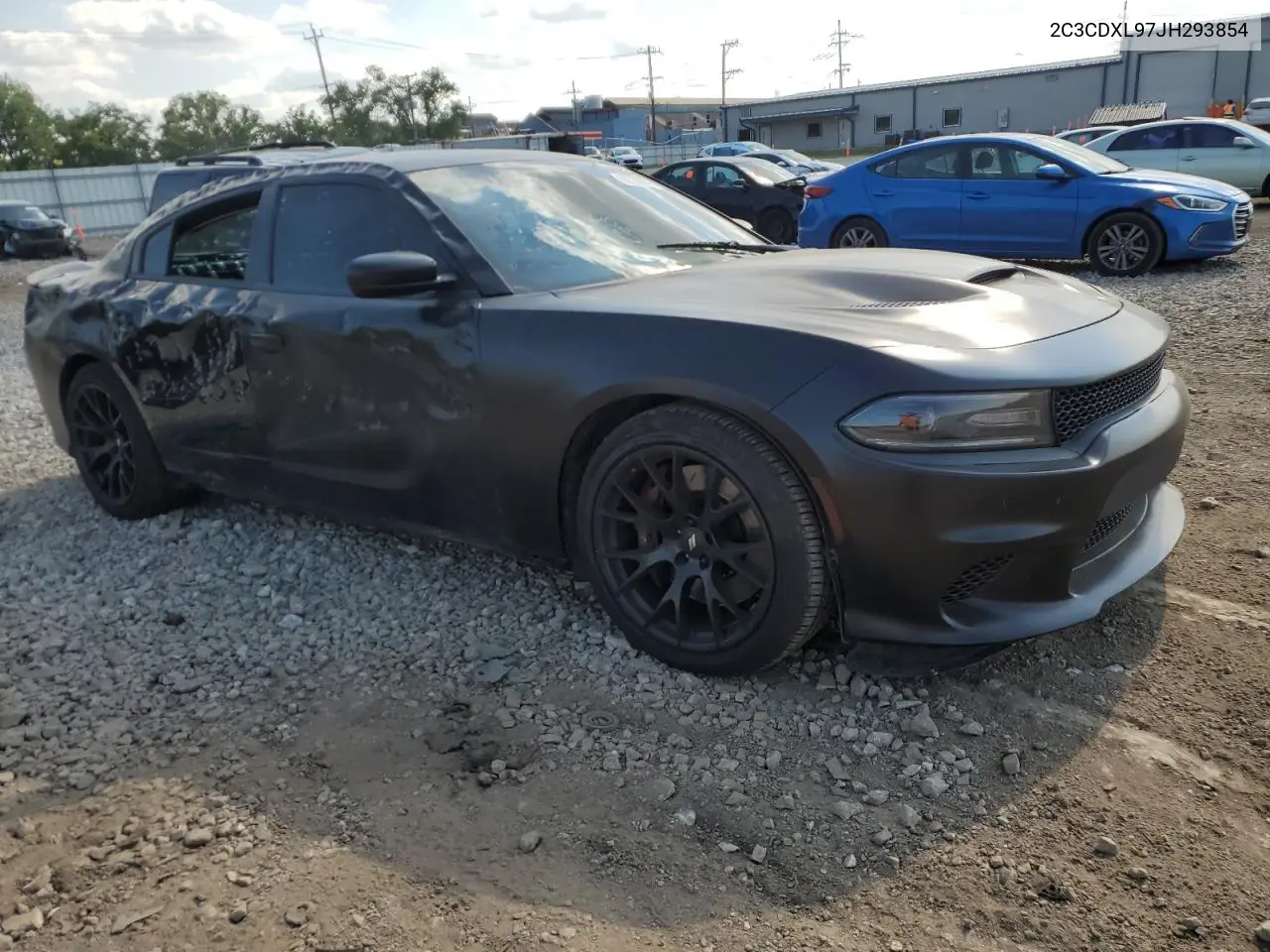 2018 Dodge Charger Srt Hellcat VIN: 2C3CDXL97JH293854 Lot: 62380895