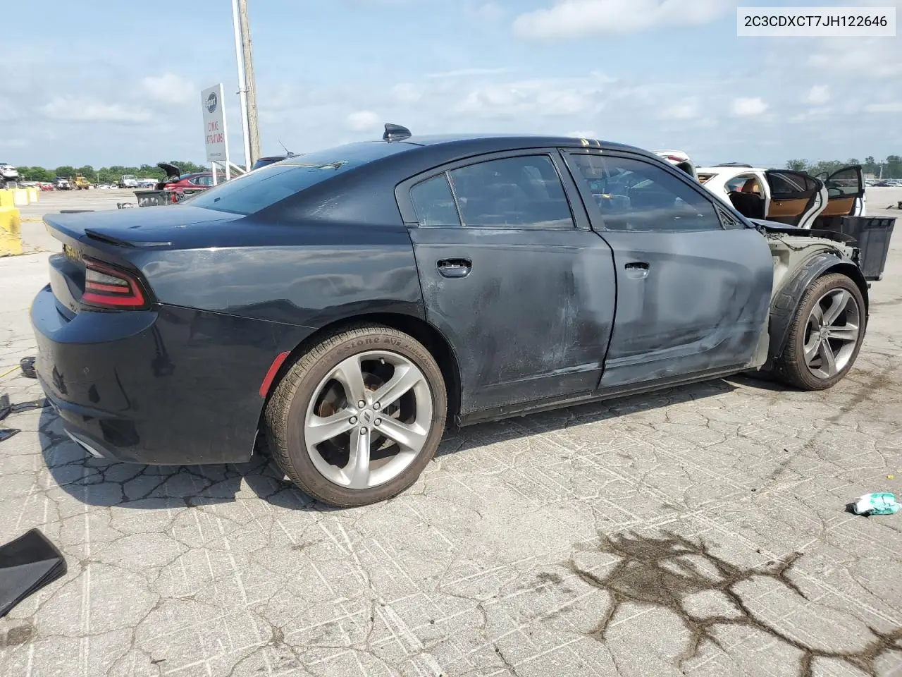 2018 Dodge Charger R/T VIN: 2C3CDXCT7JH122646 Lot: 63070785