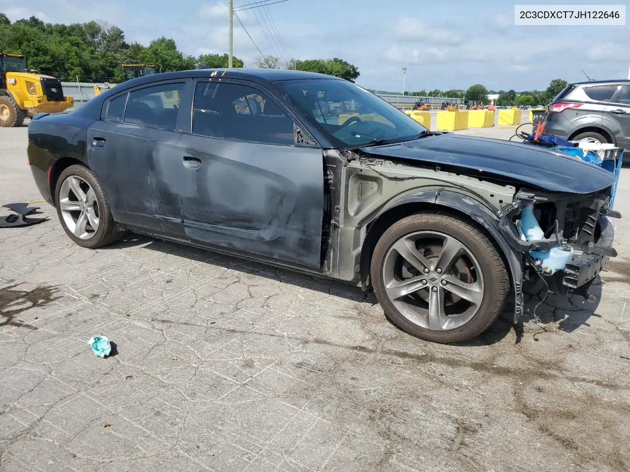 2018 Dodge Charger R/T VIN: 2C3CDXCT7JH122646 Lot: 63070785