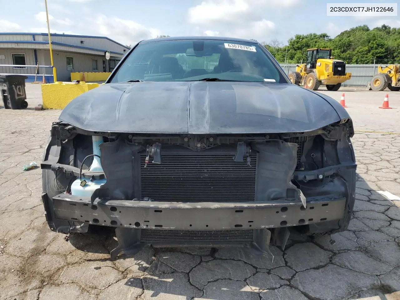 2018 Dodge Charger R/T VIN: 2C3CDXCT7JH122646 Lot: 63070785