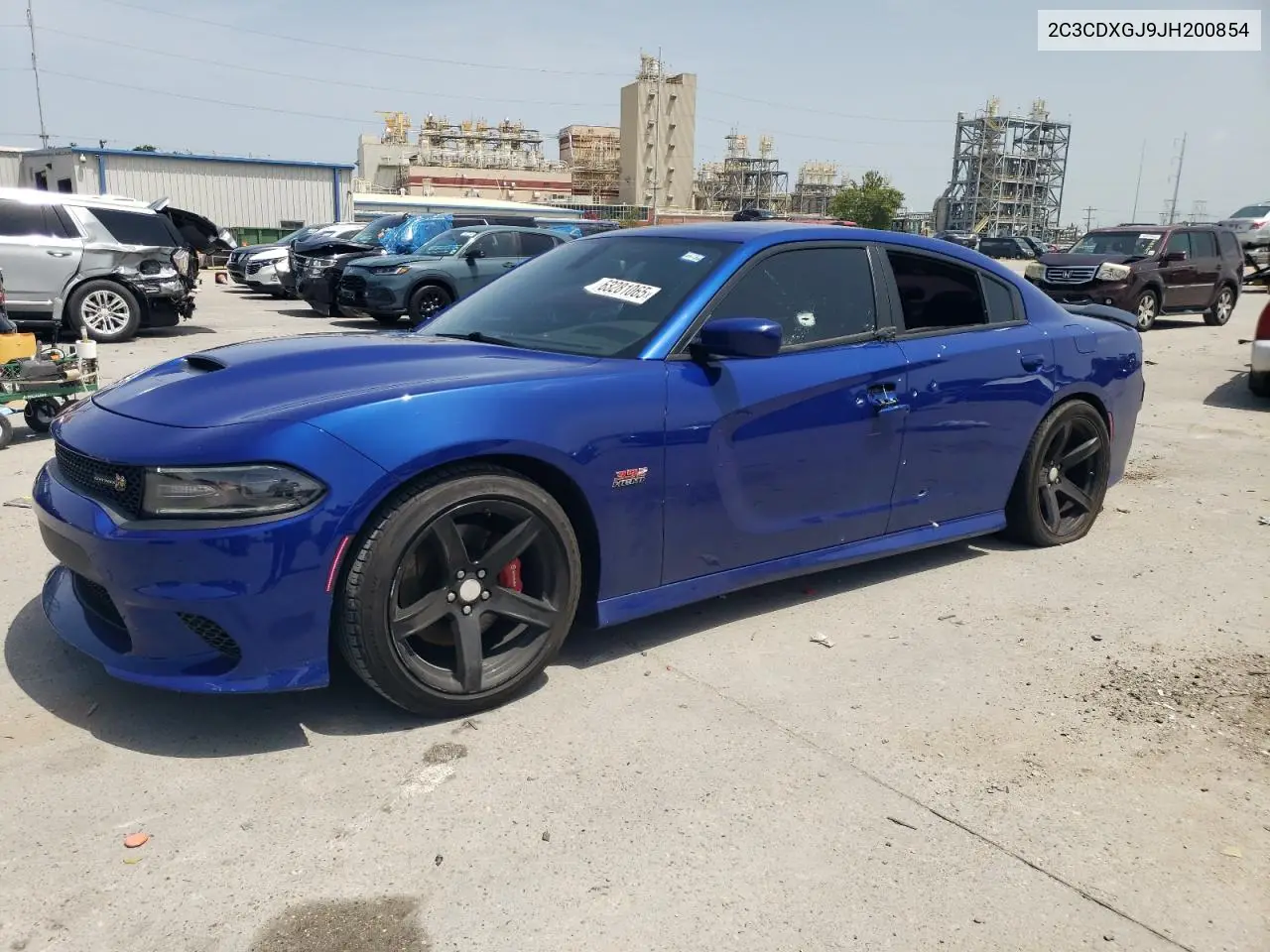 2018 Dodge Charger R/T 392 VIN: 2C3CDXGJ9JH200854 Lot: 63281065