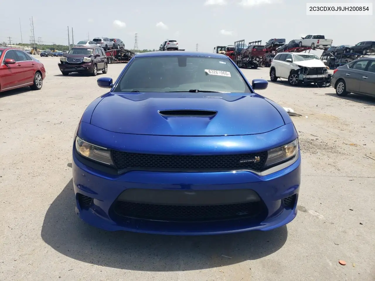 2018 Dodge Charger R/T 392 VIN: 2C3CDXGJ9JH200854 Lot: 63281065