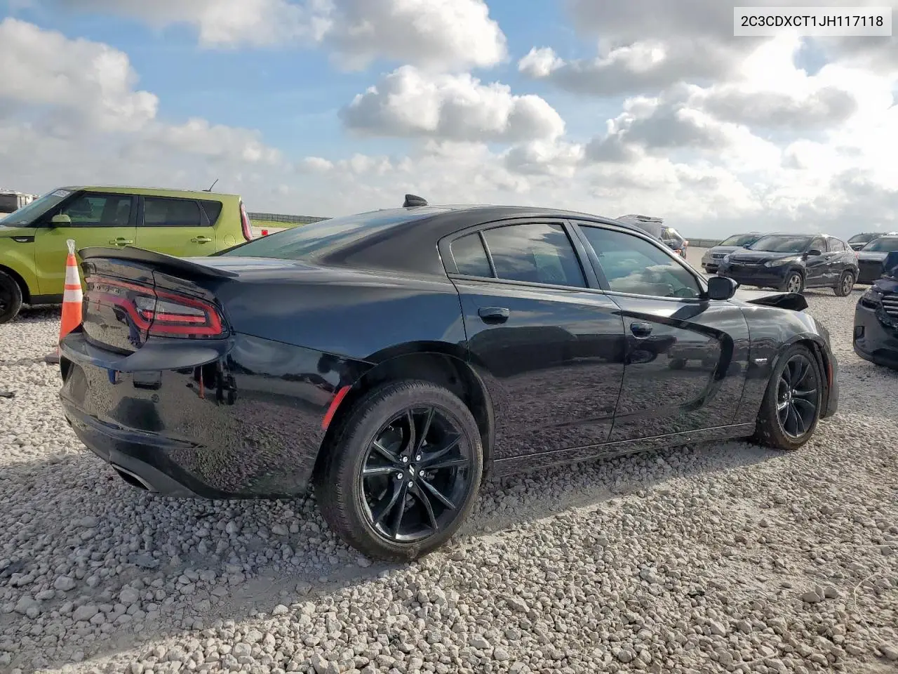 2018 Dodge Charger R/T VIN: 2C3CDXCT1JH117118 Lot: 65713335