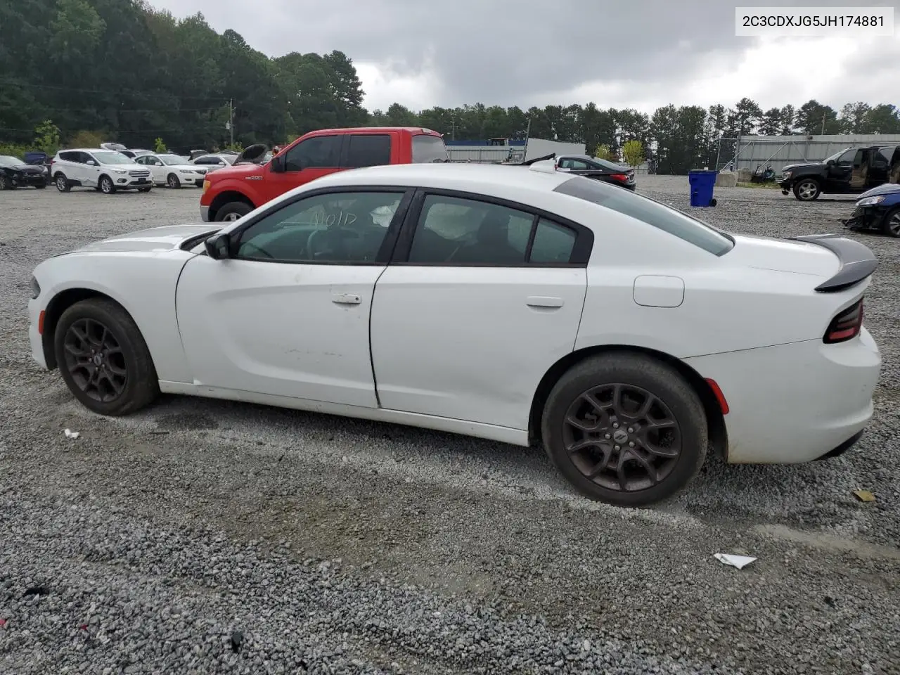 2018 Dodge Charger Gt VIN: 2C3CDXJG5JH174881 Lot: 65808595