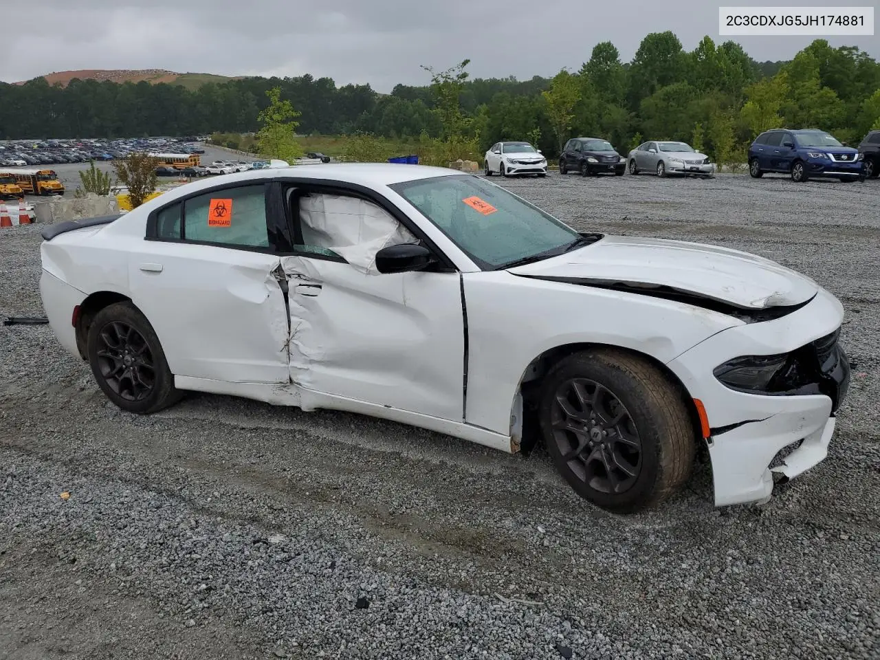 2018 Dodge Charger Gt VIN: 2C3CDXJG5JH174881 Lot: 65808595