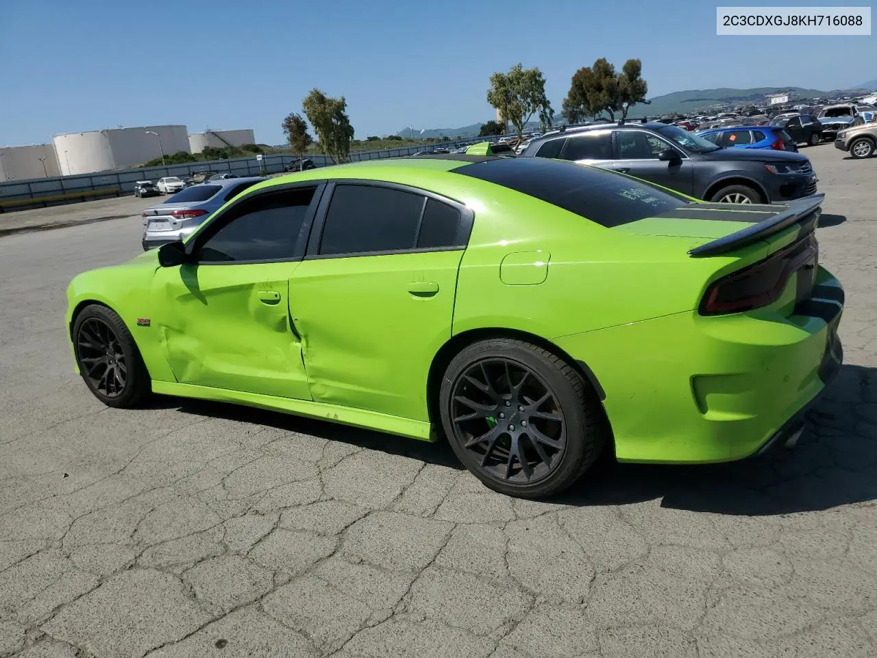 2019 Dodge Charger Scat Pack VIN: 2C3CDXGJ8KH716088 Lot: 52147975