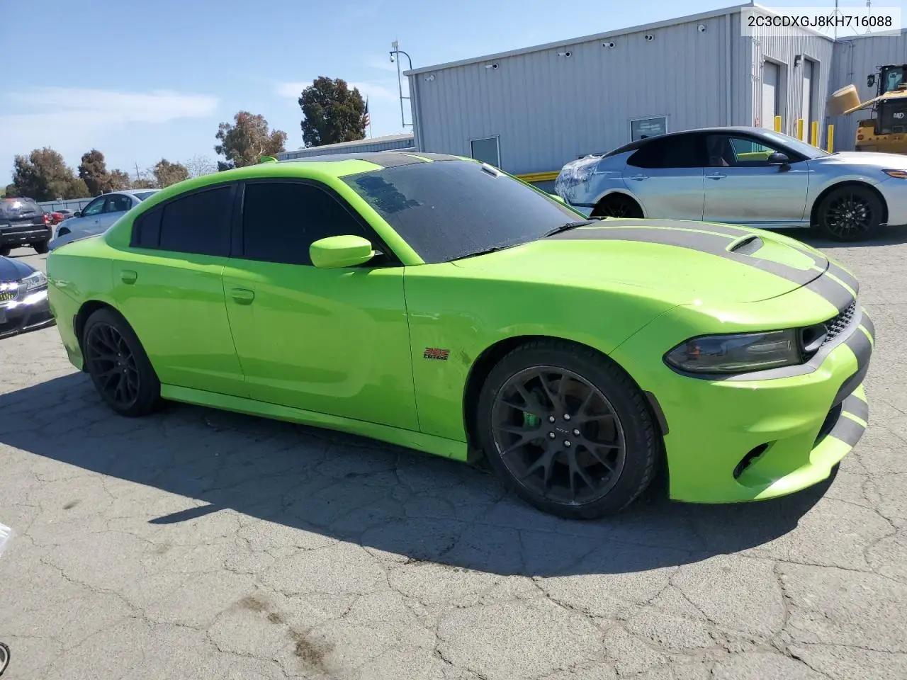 2019 Dodge Charger Scat Pack VIN: 2C3CDXGJ8KH716088 Lot: 52147975