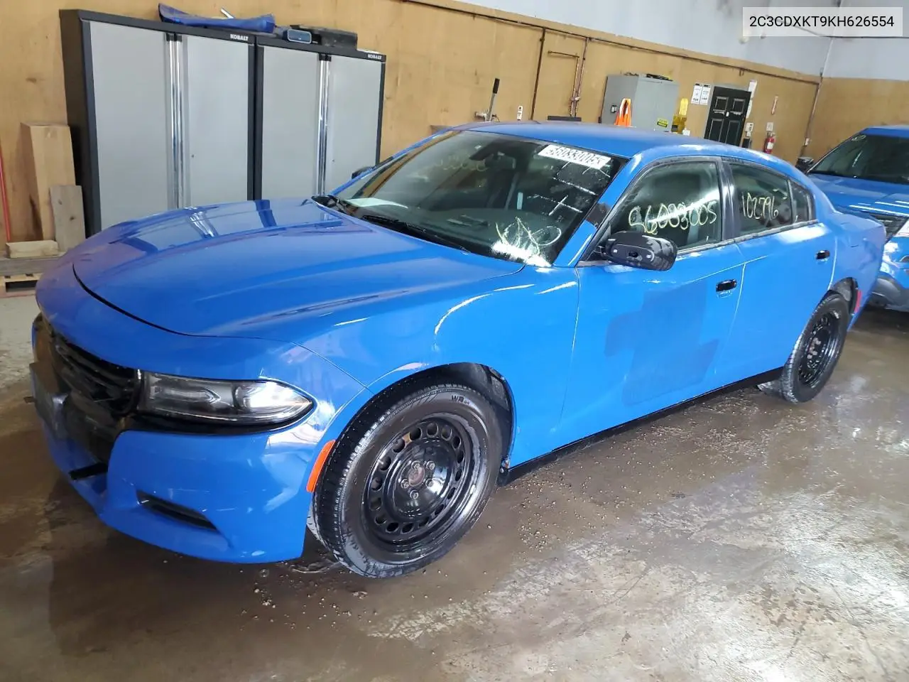 2019 Dodge Charger Police VIN: 2C3CDXKT9KH626554 Lot: 56033005