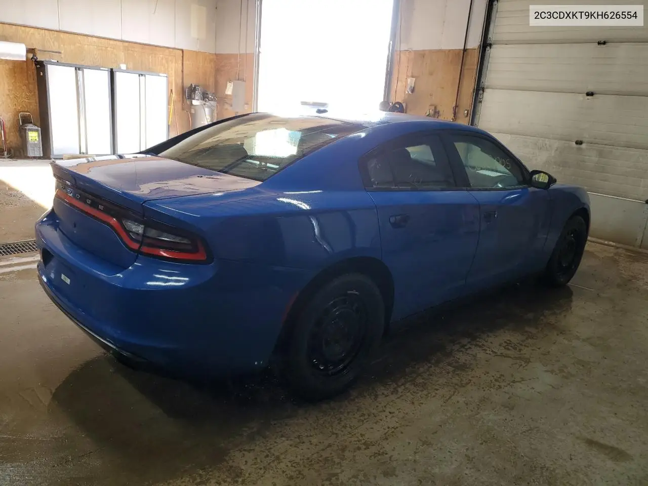 2019 Dodge Charger Police VIN: 2C3CDXKT9KH626554 Lot: 56033005