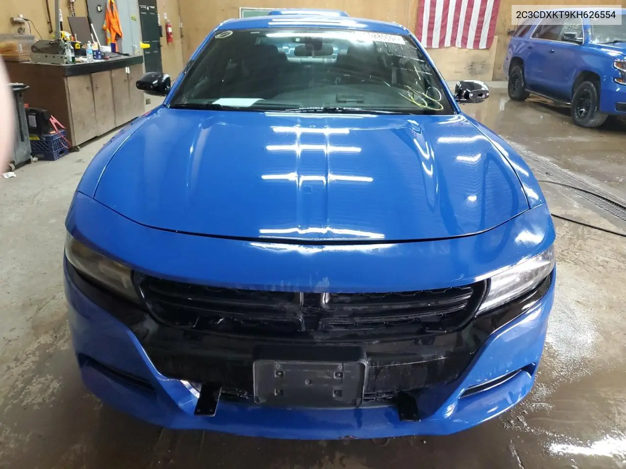 2019 Dodge Charger Police VIN: 2C3CDXKT9KH626554 Lot: 56033005