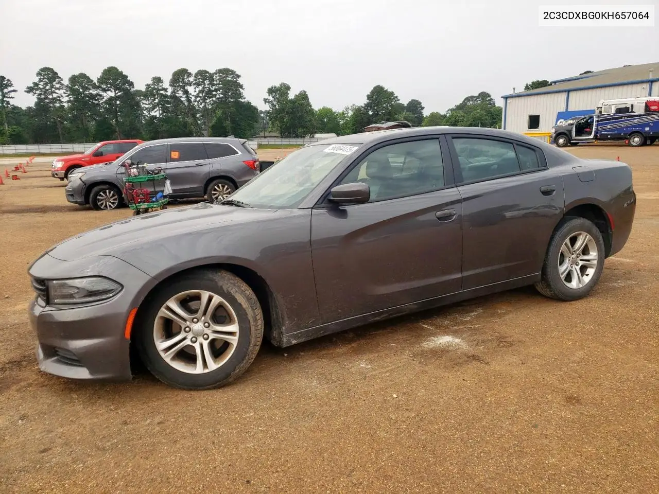 2019 Dodge Charger Sxt VIN: 2C3CDXBG0KH657064 Lot: 56864475