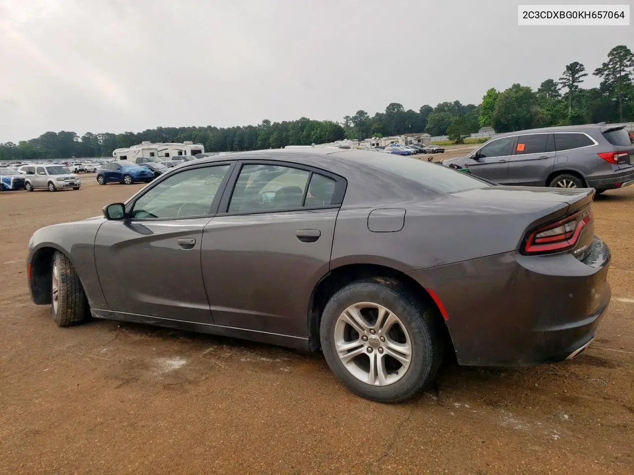 2019 Dodge Charger Sxt VIN: 2C3CDXBG0KH657064 Lot: 56864475