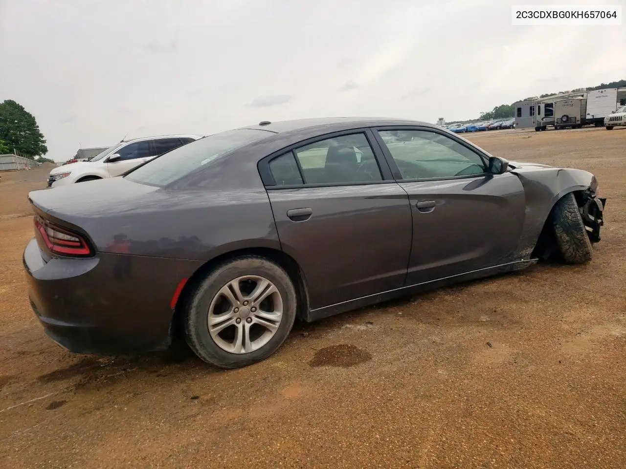 2019 Dodge Charger Sxt VIN: 2C3CDXBG0KH657064 Lot: 56864475
