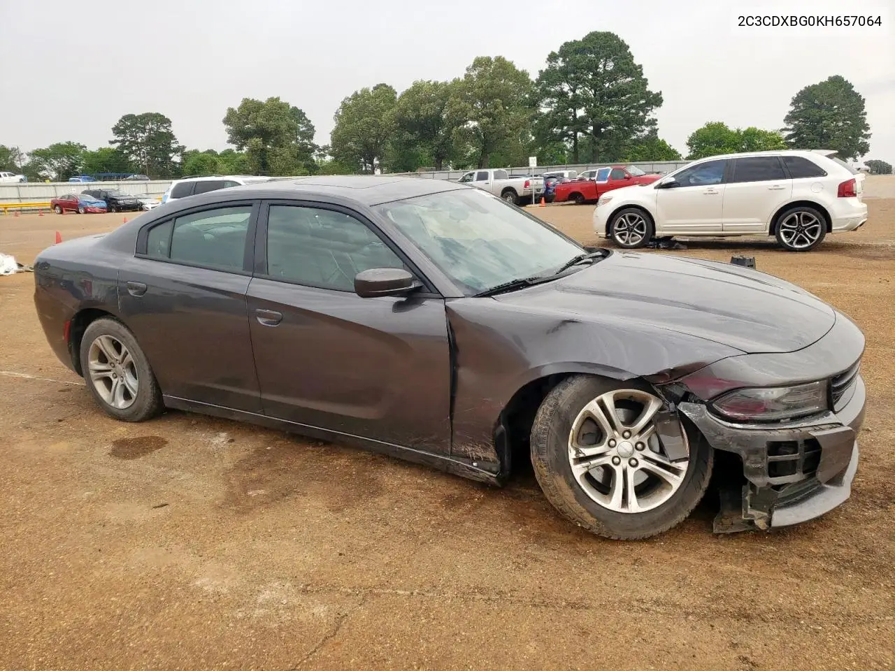 2019 Dodge Charger Sxt VIN: 2C3CDXBG0KH657064 Lot: 56864475