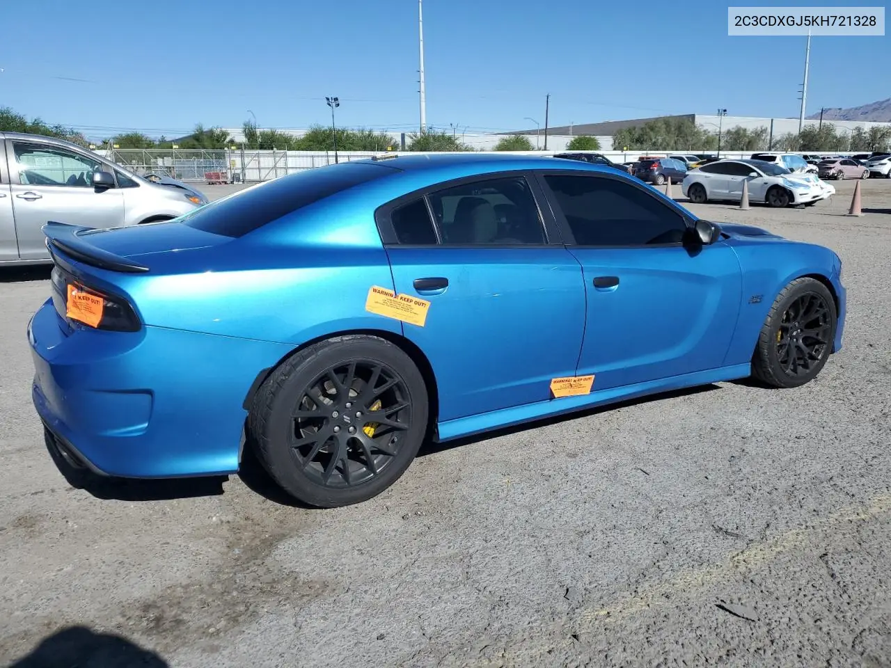 2019 Dodge Charger Scat Pack VIN: 2C3CDXGJ5KH721328 Lot: 57097895