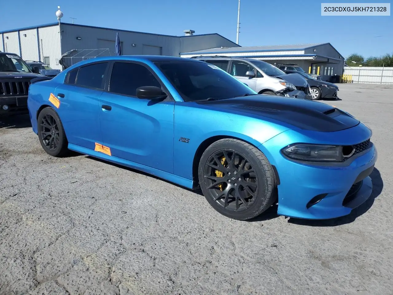 2019 Dodge Charger Scat Pack VIN: 2C3CDXGJ5KH721328 Lot: 57097895