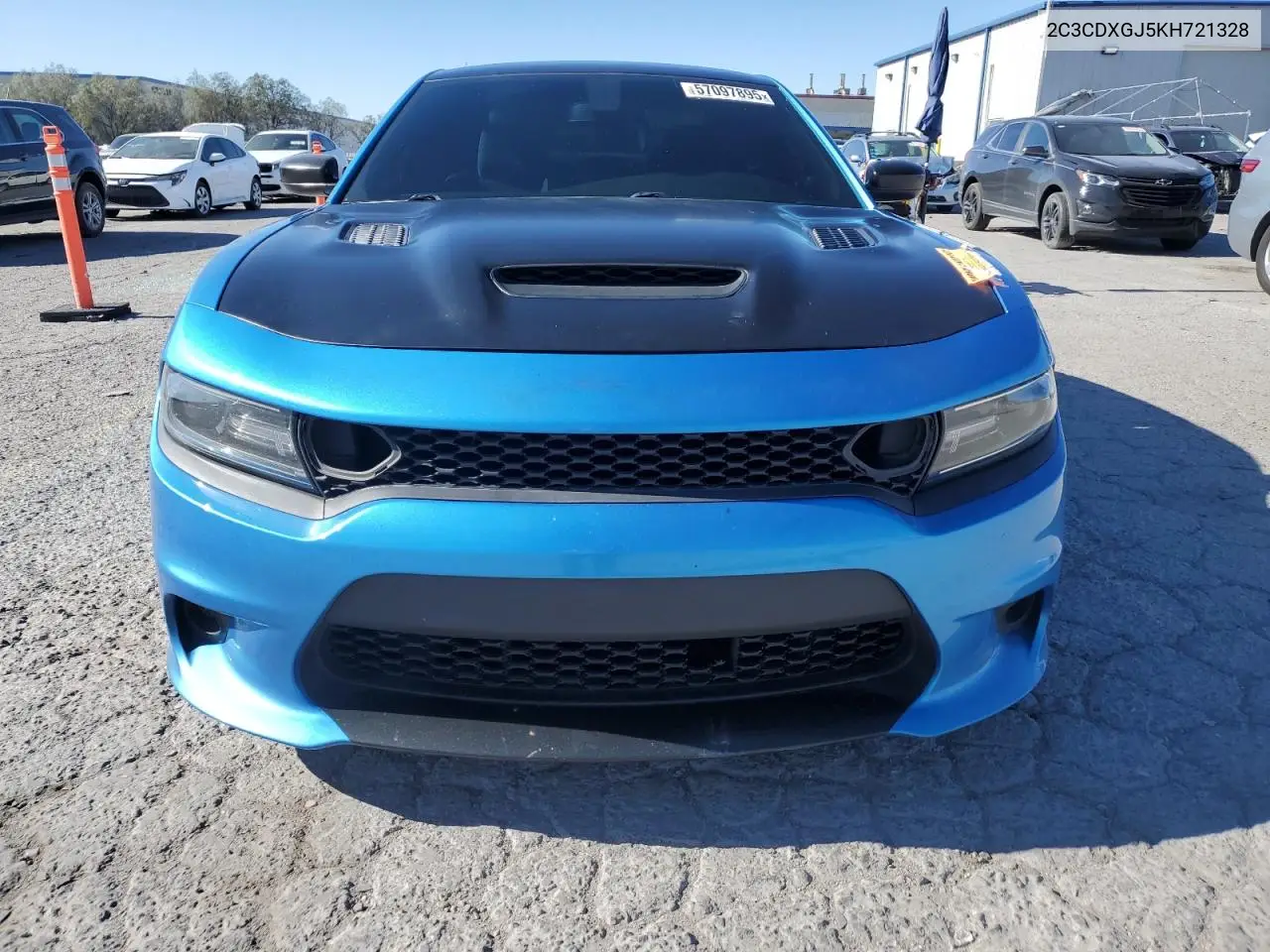 2019 Dodge Charger Scat Pack VIN: 2C3CDXGJ5KH721328 Lot: 57097895