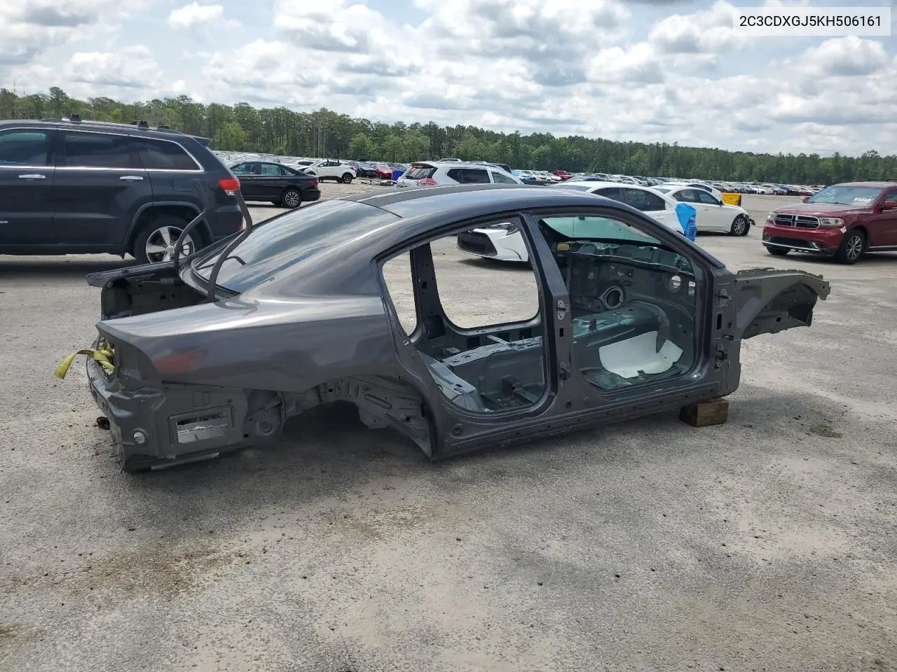 2019 Dodge Charger Scat Pack VIN: 2C3CDXGJ5KH506161 Lot: 59756835
