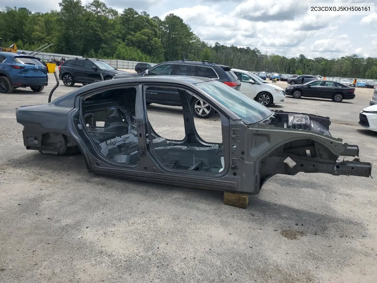 2019 Dodge Charger Scat Pack VIN: 2C3CDXGJ5KH506161 Lot: 59756835