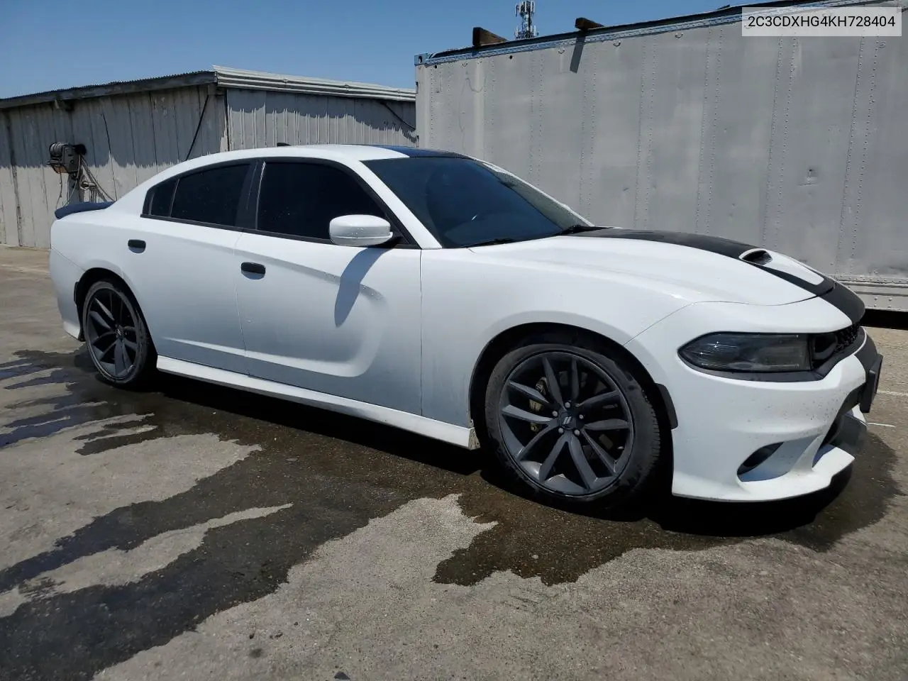 2019 Dodge Charger Gt VIN: 2C3CDXHG4KH728404 Lot: 60317045