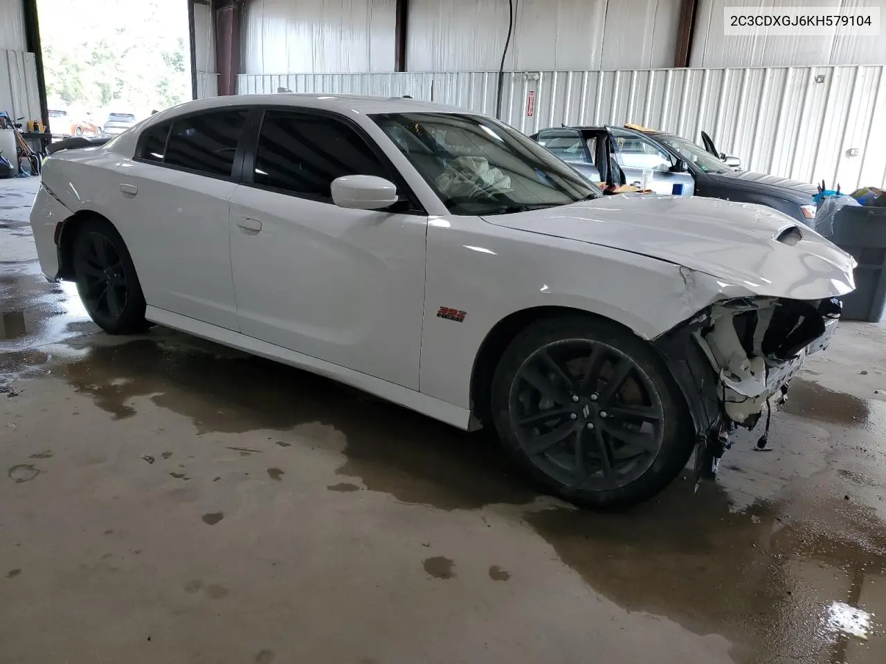 2019 Dodge Charger Scat Pack VIN: 2C3CDXGJ6KH579104 Lot: 61889295